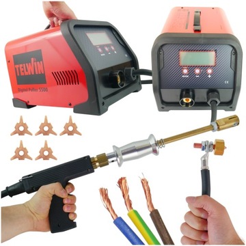 SPOTTER spoter Blacharski TELWIN 5500 Digital Car 400V Zgrzewarka do blach