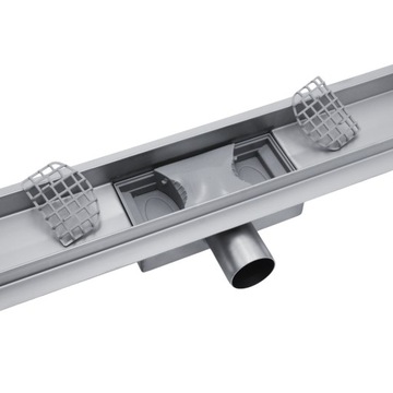 ЛИНЕЙНЫЙ СЛИВ СУХОЙ СИФОН ГЛУБОКИЙ ОТСАДОЧНЫЙ БАК 2в1 80 СМ