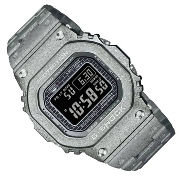 SREBRNY ZEGAREK CASIO G-SHOCK GMW-B5000PS -1ER FULL METAL 40TH Anniversary