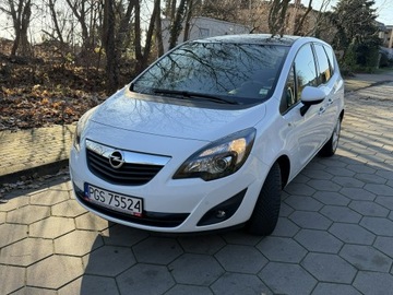 Opel Meriva II Mikrovan 1.4 Turbo ECOTEC 140KM 2012 Opel Meriva 1.4T Benzyna Grzana kierownica Ładna, zdjęcie 2