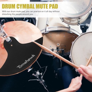 Практикующиеся пэды глушителя Drum Mute Пэды Drum Mute