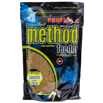 Gotowa zanęta mokra + pellet FERMENTOWANA KUKURYDZA CSL 700 g Profess