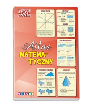 ATLAS MATEMATYCZNY Ilustrowane Szkolne Visual 32st