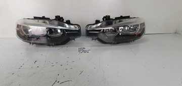 BMW F30 F31 LCI LAMPA REFLEKTOR PRZÓD L+P H7 HELLA 7365597 7365598 KPL NR18