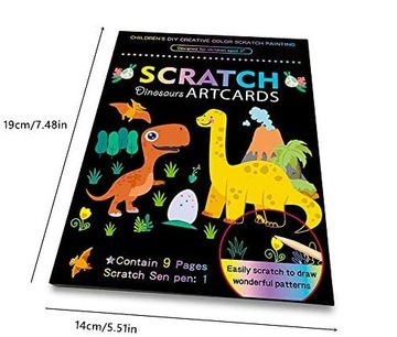 Игра со скретчами, раскраска со скретчами, Magic Scratch