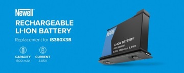 Аккумуляторная батарея Newell для камеры Insta360 X3