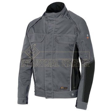 Bluza Robocza Męska EXTREME Stretch Odpinane Rękawy Odblaski SZARA, XXL