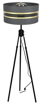 LAMPA STOJĄCA PODŁOGOWA NASTROJOWA ABAŻUR 40CM LED