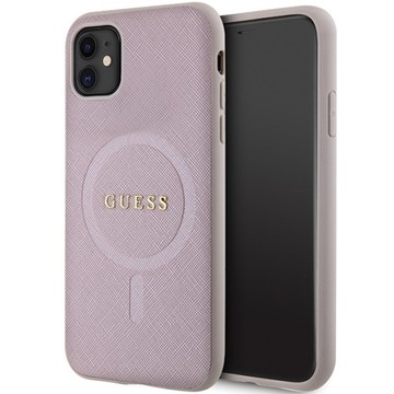 CASE ETUI DO IPHONE 11 POKROWIEC MAGSAFE GUESS