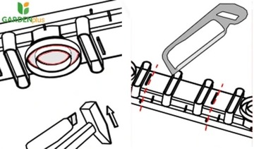 Канал для линейного водостока, высота 63