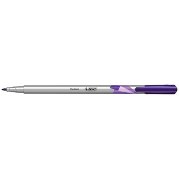 Cienkopis Bic Intensity Medium 0.8mm, Fioletowy