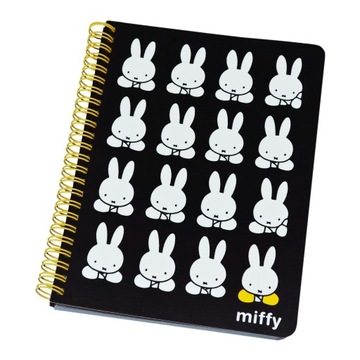 Króliczek MIFFY notes zeszyt 80kartek linia BLACK
