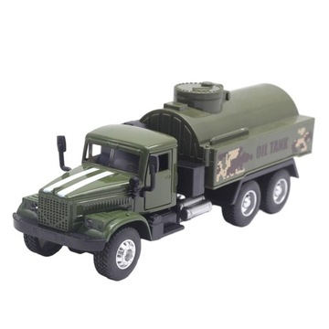 Литая под давлением модель автомобиля в масштабе 1/43, модель грузовика для детей, автоцистерн