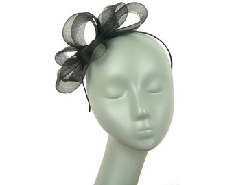 FASCINATOR, ОКНО ДЛЯ ВОЛОС, повязка на голову - черный