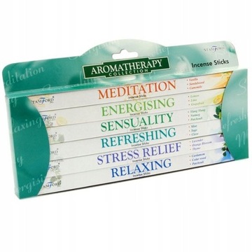 Kadzidełka zapachowe MIX Stamford AROMATHERAPY
