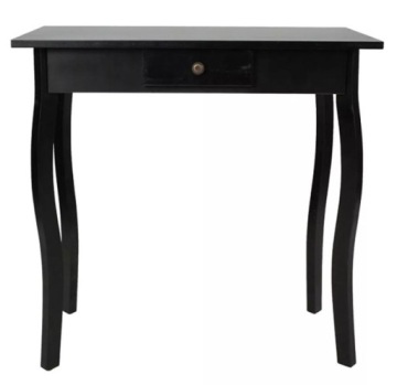 ЧЕРНЫЙ КОНСОЛЬНЫЙ СТОЛИК С ЯЩИКОМ = РУСТИК