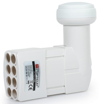 LNB OCTO Opticum 8 выходов на 8x декодер Polsat Canal+ 4K Multiroom