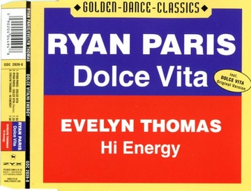 Ryan Paris - Dolce Vita 2001 MAXI CD Italo
