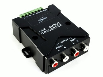 Hollywood HLC-4 Audio Konvertor Hi-Low High Low 4x Rca Cinch Remote