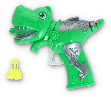 ПИСТОЛЕТ ДЛЯ МЫЛЬНЫХ ПУЗЫРЕЙ ДИНОЗАВР