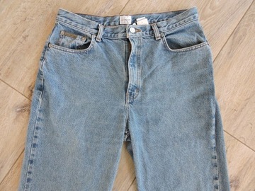 CALVIN KLEIN JEANS SPODNIE JEANSY ROZM L