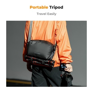K&F Waist Bag, сумка через плечо для фототехники для городского фотооборудования