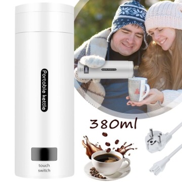 Mini Rychlovarná Konvice, Elektrická, Objem 380 ML, Vložka Z Nerezové Oceli 304