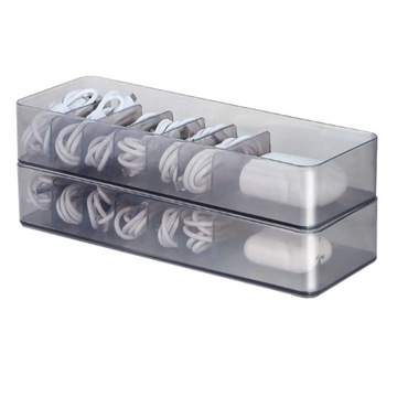 Multifunctional Dust-proof Cable Management Box Large-capacity Office Home
