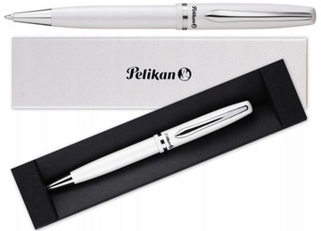 DŁUGOPIS JAZZ BIAŁY PERŁOWY PELIKAN W ETUI