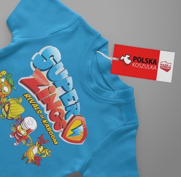 ФУТБОЛКА SUPER ZINGS ФУТБОЛКА 128 134 КАЧЕСТВО КАЧЕСТВО