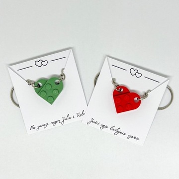 Lego Key Cring ваш подарок над надписью - синий