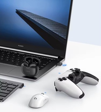 Szybki Adapter USB Bluetooth USAMS US-ZB285 BT 5.3 na USB ZASIĘG DO 20M