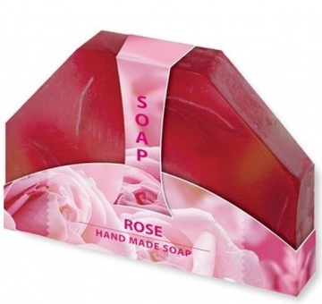 CUDOWNE MYDŁO BUŁGARIA PŁATKI RÓŻ Ręcznie Robione