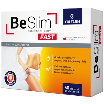 Be Slim Fast 60 tabletek