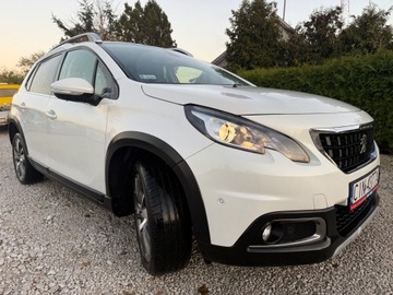 Peugeot 2008 I SUV Facelifting 1.2 PureTech 110KM 2019 PEUGEOT 2008 SALON POLSKA!AUTOMAT !Panorama Alu 17 Skóra Navi, zdjęcie 3