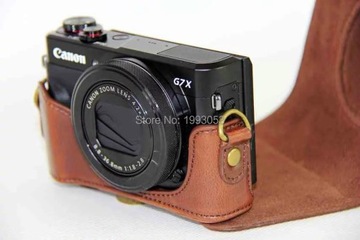 Новый чехол из искусственной кожи для камеры Canon Powershot