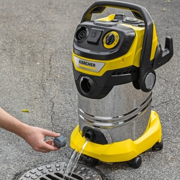 Промышленный пылесос Karcher WD6 Premium универсальный мощностью 2100 Вт.