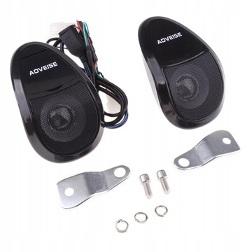 Wymienny głośnik bluetooth do motocykla mp3 czarny