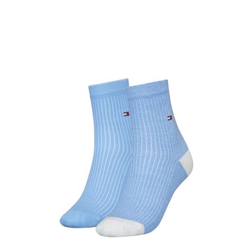 TOMMY HILFIGER SKARPETY SKARPETKI STOPKI 2P1 39-42