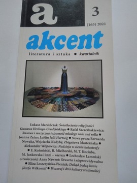 Akcent Literatura i sztuka Kwartalnik 3 2021