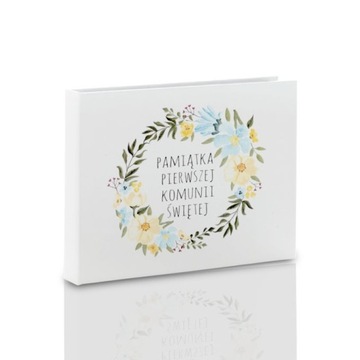 Pudełko na pendrive drewniany I Komunia Święta