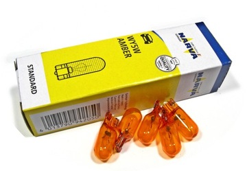Żarówka pomarańczowa 5W 12V WY5W Narva