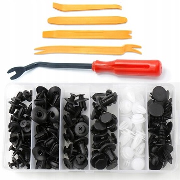 SPINKI TAPICERKI ZESTAW SPINEK KLIPSY SAMOCHODOWE