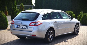 Peugeot 508 I SW 2.0 HDi FAP 140KM 2012 Peugeot 508 (nr.251) 2.0 140KM Parktronik Tempomat Panorama Klima Gwarancja, zdjęcie 4