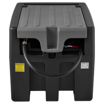 Paliwo Zbiornik 220L 140W 10,6 GPM 12V CC Czarny