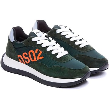 DSQUARED2 Running włoskie sneakersy buty GREEN ITALY roz.40