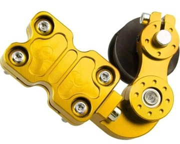 НАТЯЖИТЕЛЬ ЦЕПИ ДЛЯ НАПРАВЛЯЮЩЕЙ МОТОЦИКЛА СДВИГАЮЩИЙ РОЛИК CNC ОРАНЖЕВЫЙ