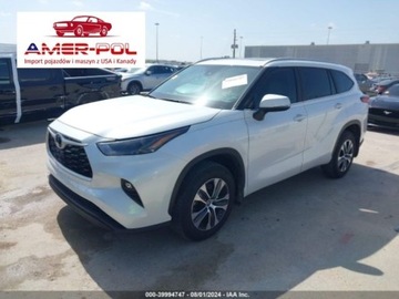 Toyota Highlander III 2023 Toyota Highlander 2023r., 2.4L 2.4 Benzyna 265KM