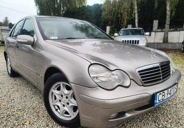 Mercedes Klasa C W203 Sedan W203 1.8 (C 200 Kompressor) 163KM 2004 Mercedes-Benz Klasa C Super stan techniczny Za..., zdjęcie 1