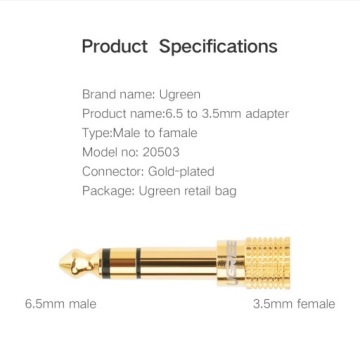UGREEN ADAPTER ADAPTER Jack - Мини-джек 3,5 мм